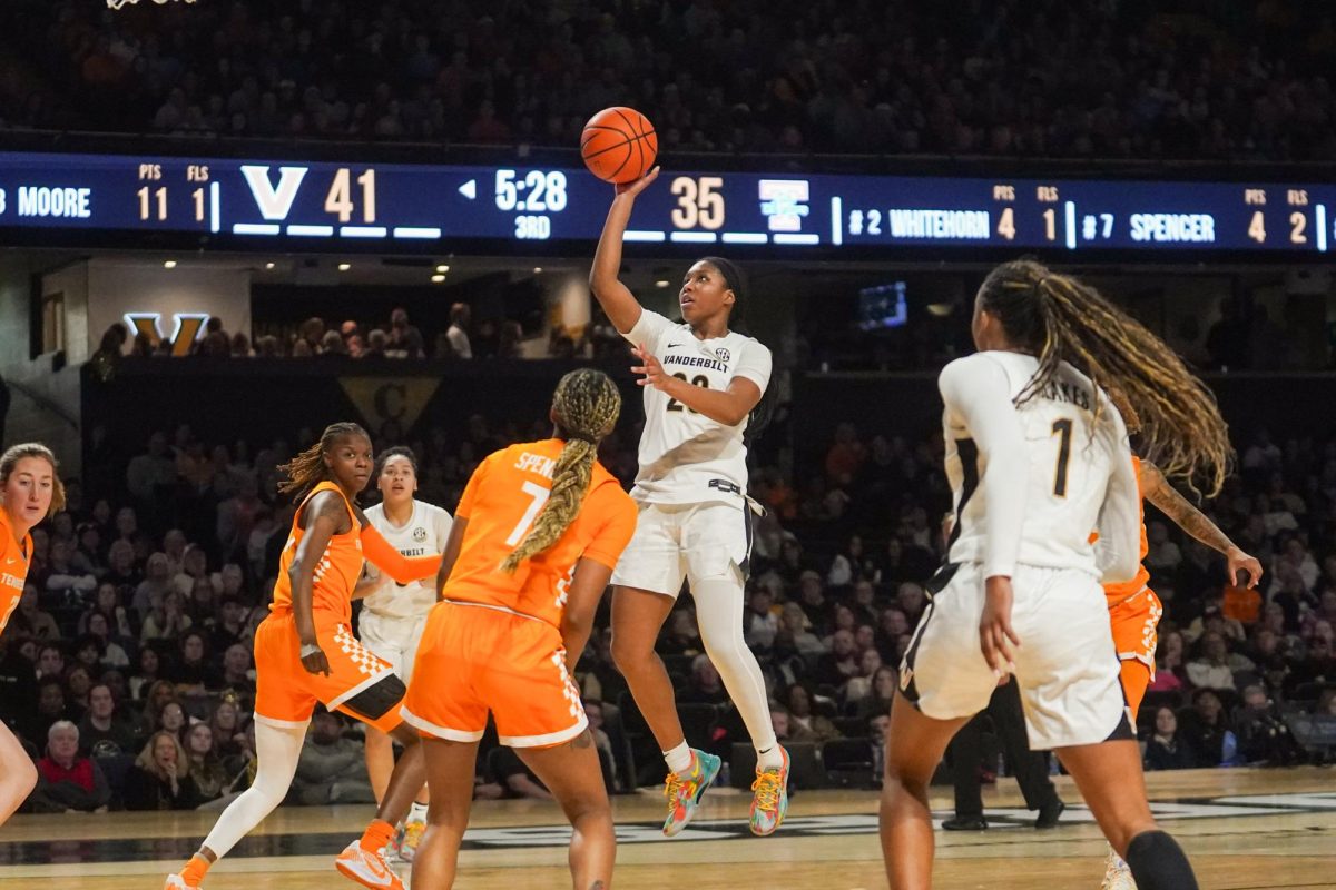 Iyana Moore puts up a floater, as photographed on Jan. 19, 2025. (Hustler Multimedia/Lana English)